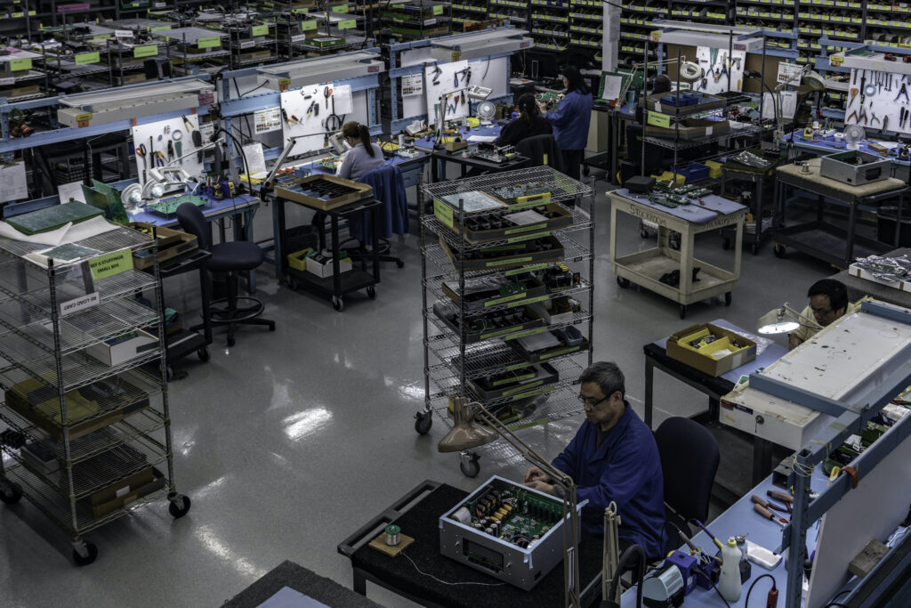 audio research usine