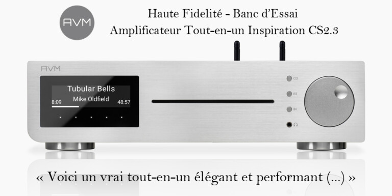 banc essai haute fidelite avm inspiration cs2 3
