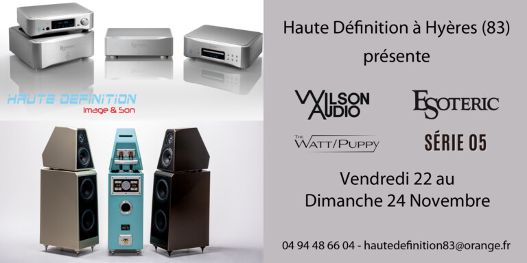 haute definition wilson audio esoteric ead
