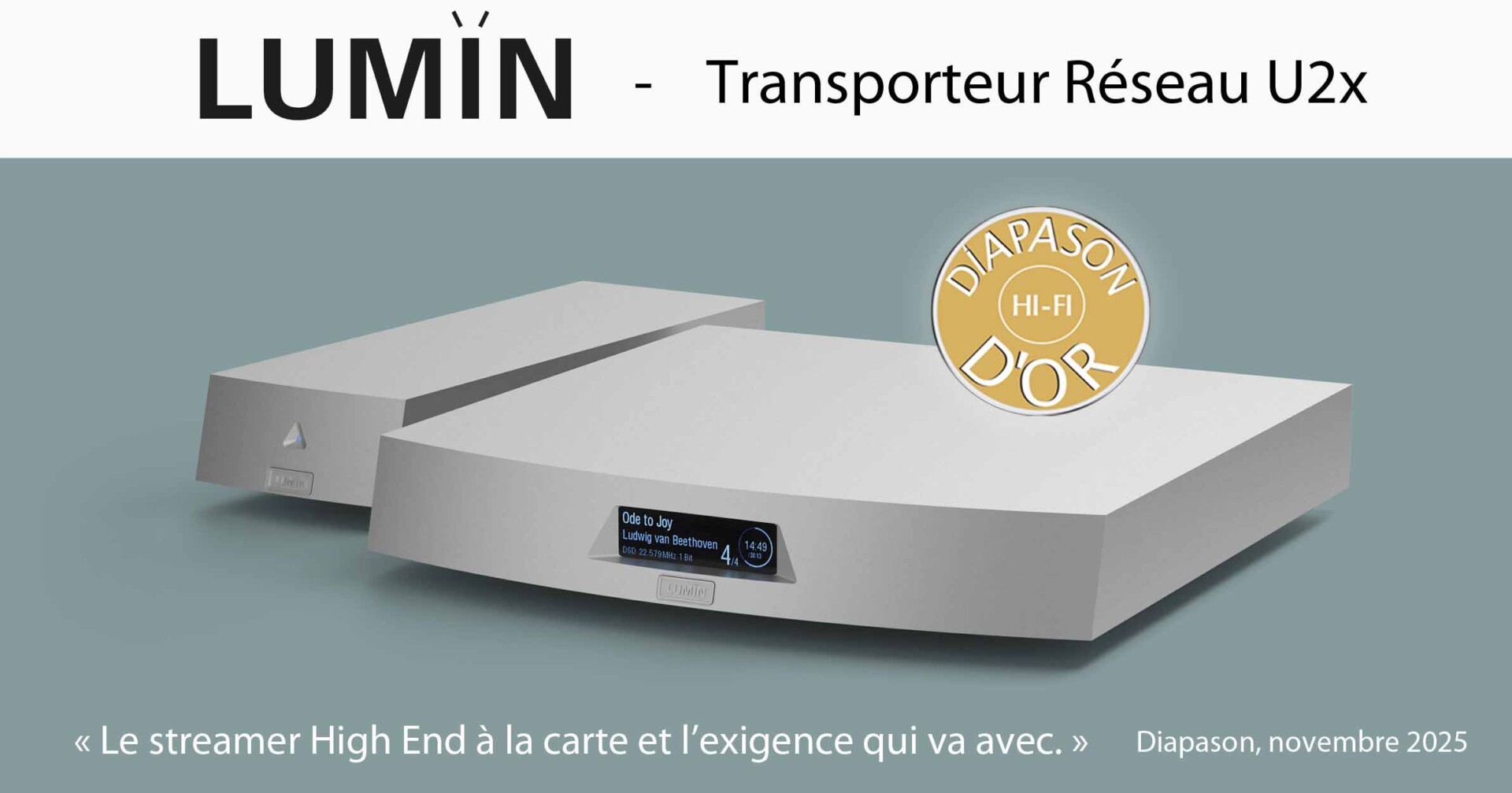 lumin u2x diapason ead